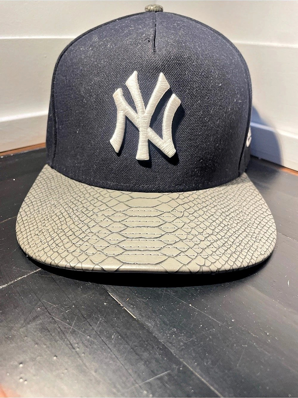 New Era MLB New York Yankees Snapback Hat Black